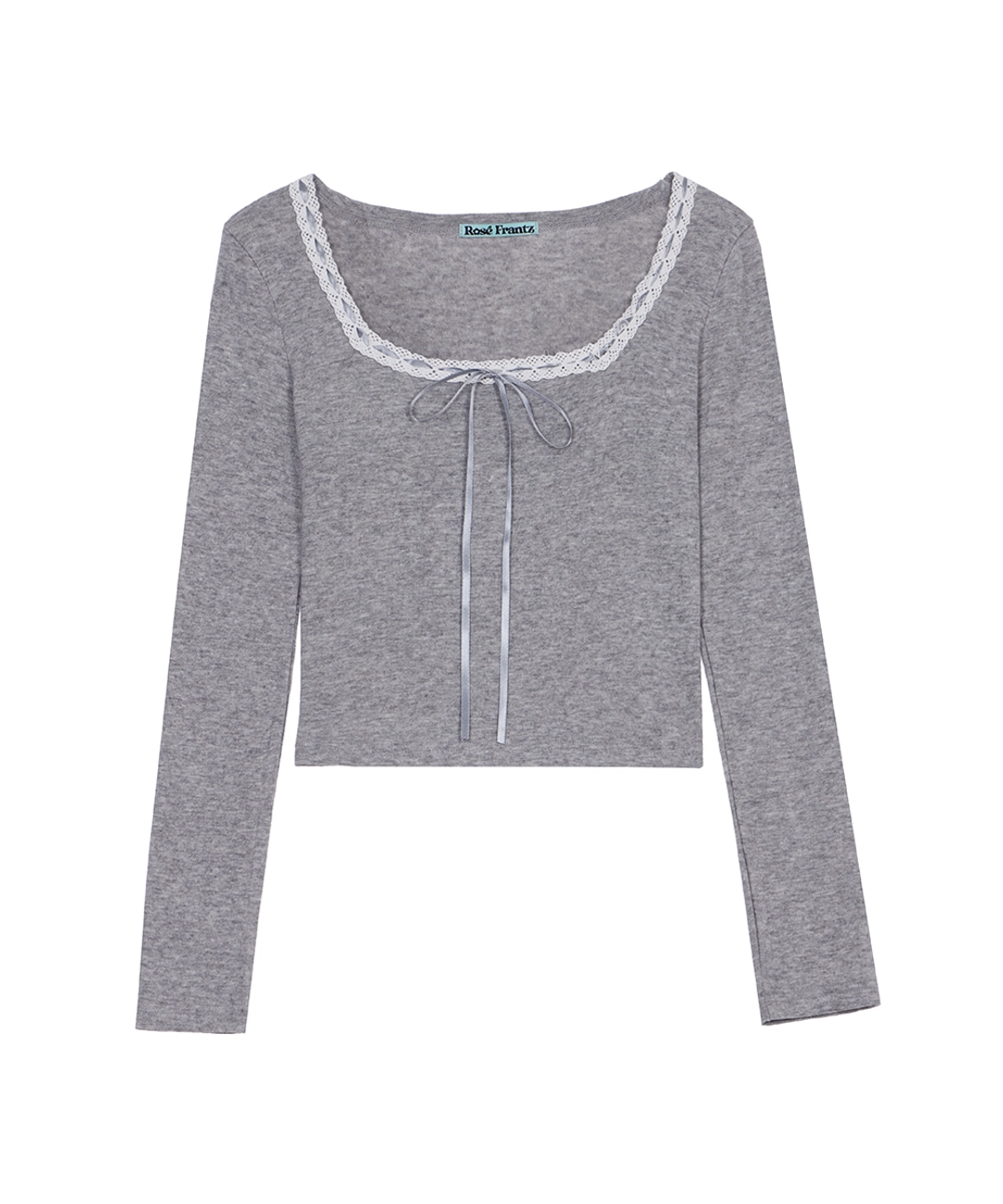 로제프란츠 Lace String Long Sleeve [Gray] 상품 이미지 1
