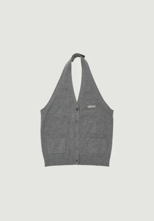 BIRCH HALTER KNIT