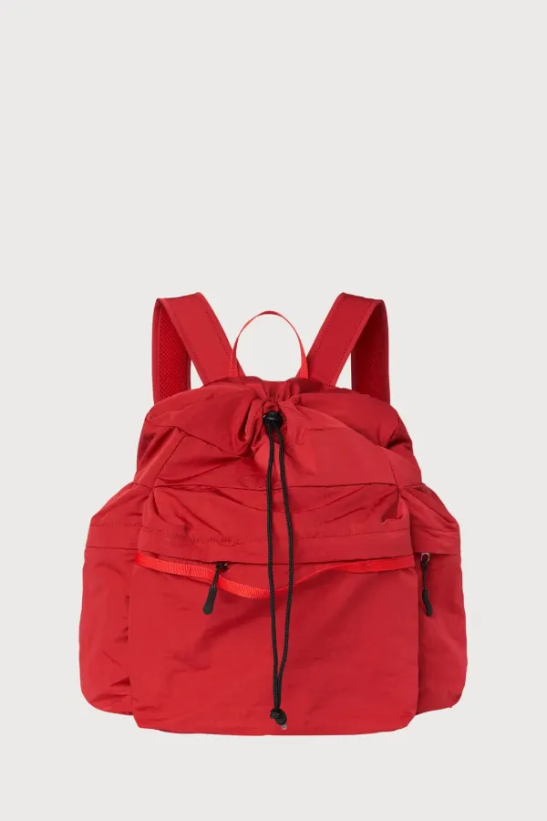 Part.6 String backpack (red)