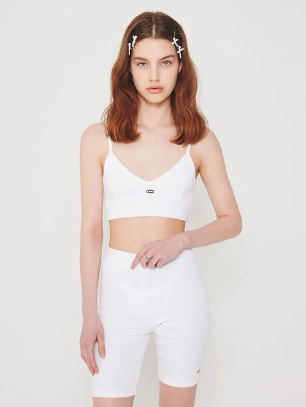 BASIC BRA TOP, BIKER SHORTS SET_WT