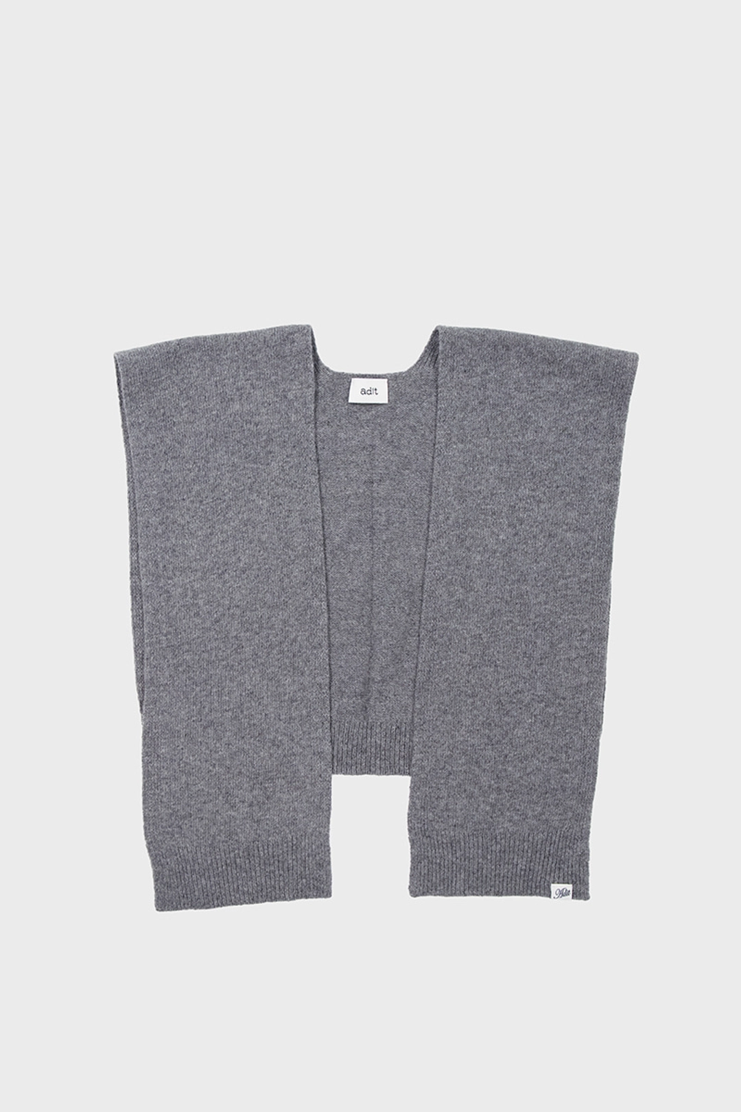 아딧 Layered muffler_Charcoal 상품 이미지 1