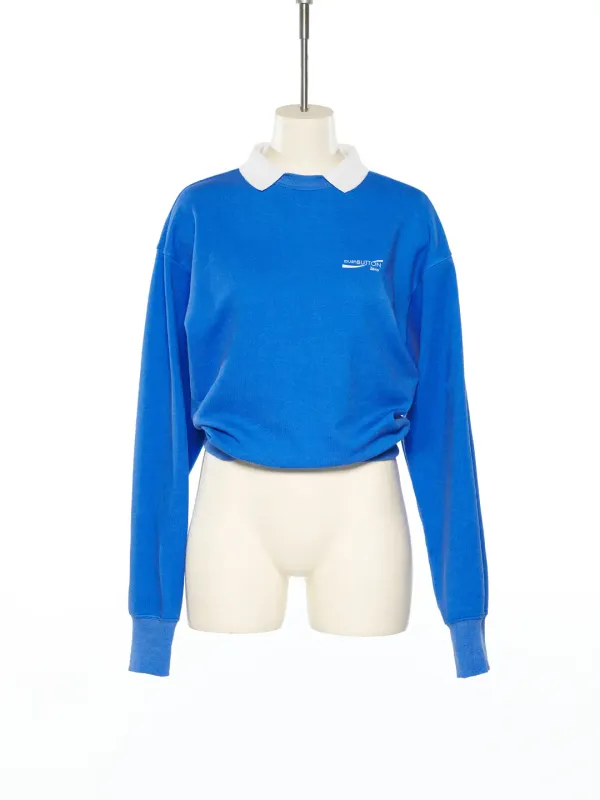 PS25 BLUE STANDARD COLLAR JERSEY TOP