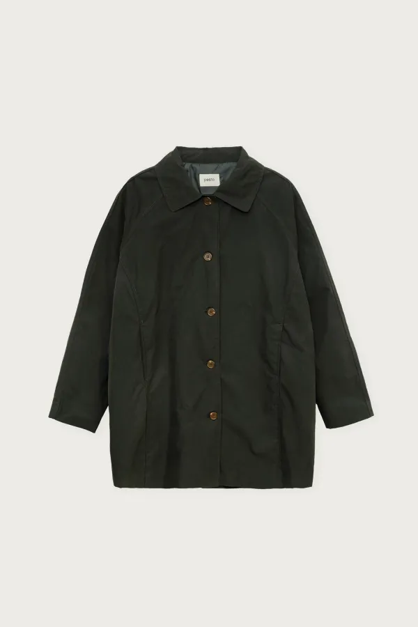 HALF COTTON JACKET DARK MOON