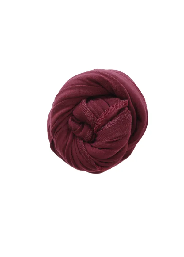 ESSENTIAL SCARF [BURGUNDY]
