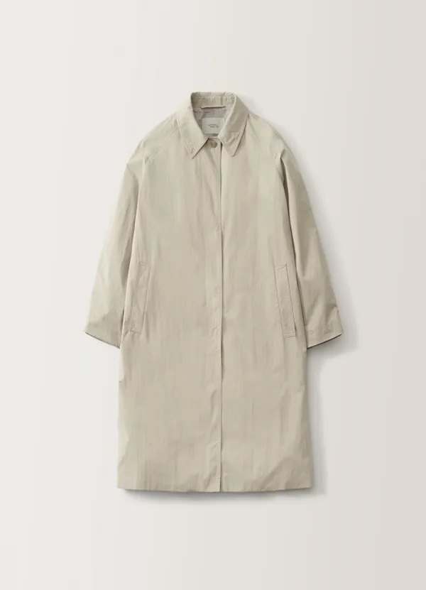 4TH / Classic oversized balmacaan (Beige)