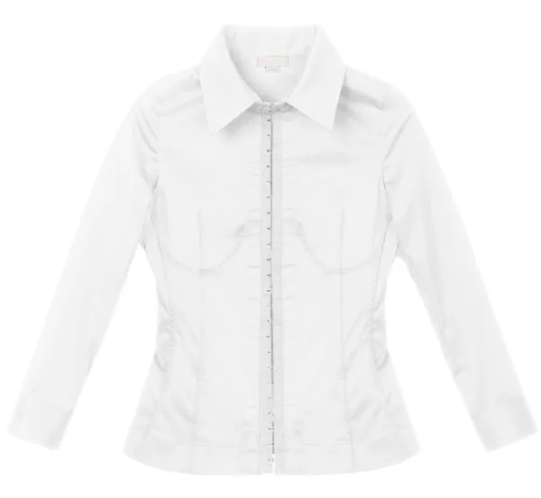 Corset seam shirt (White)