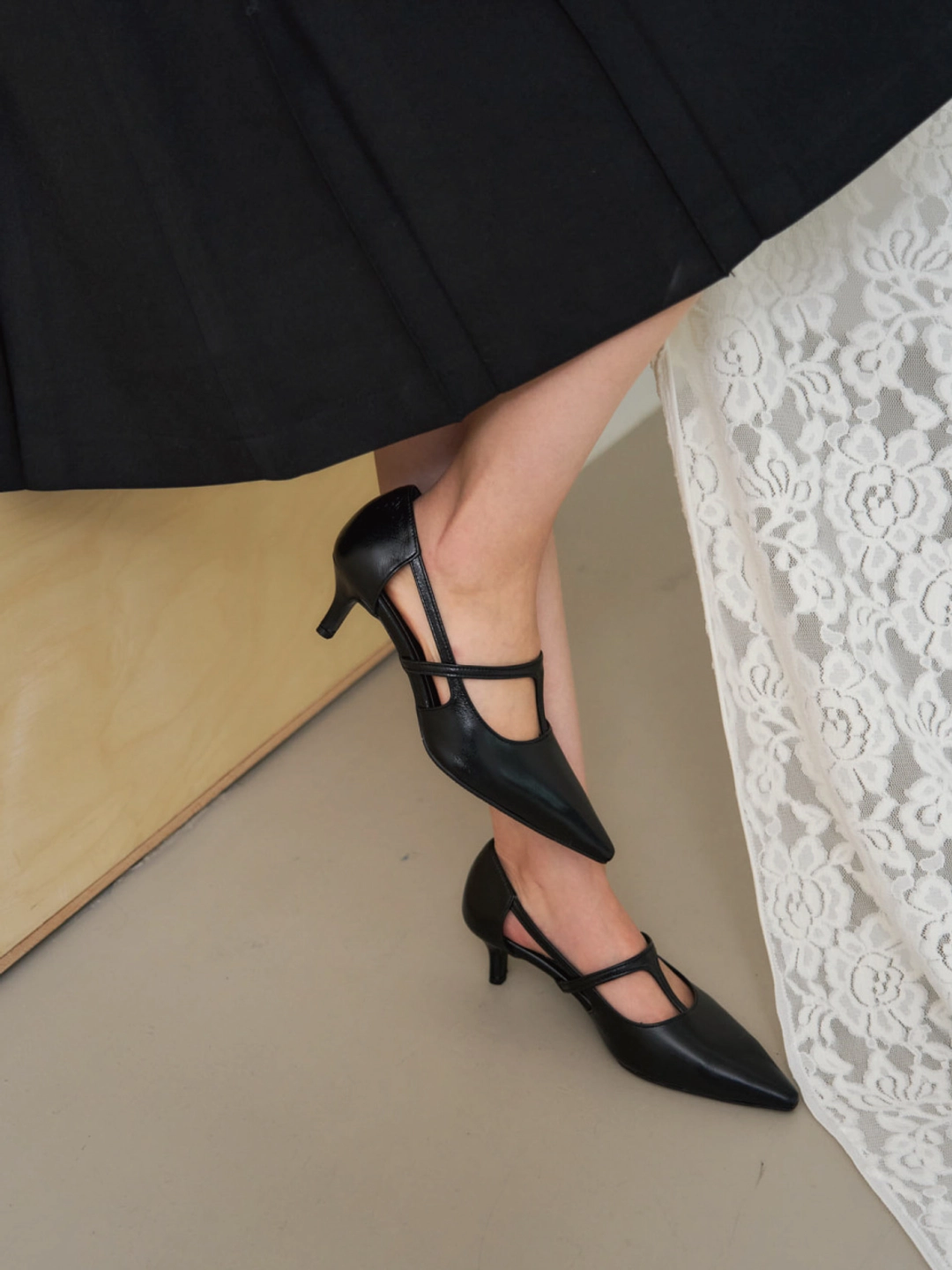 러브듀이 MAREN pumps / 블랙 상품 이미지 2