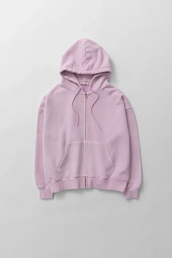 3rd) over hoodie zip-up (pink)
