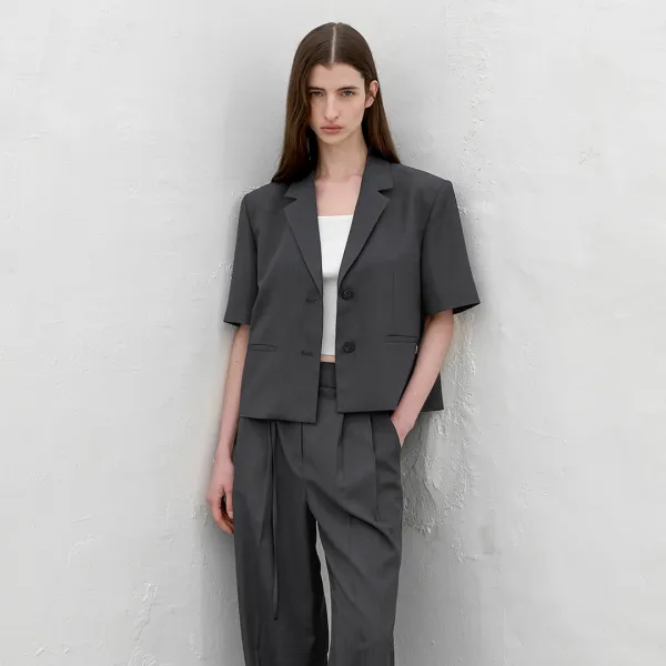 (JK-3026)ESSENTIAL ROGER SET-UP JACKET