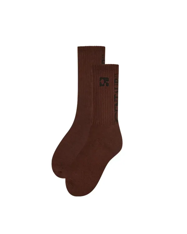 CENTAUR CREW SOCKS_BROWN