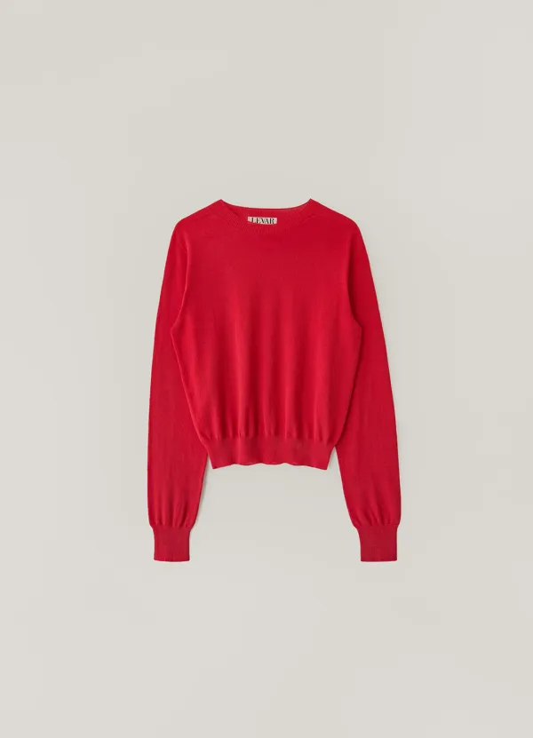 Wholegarment Classic Knit - Tomato