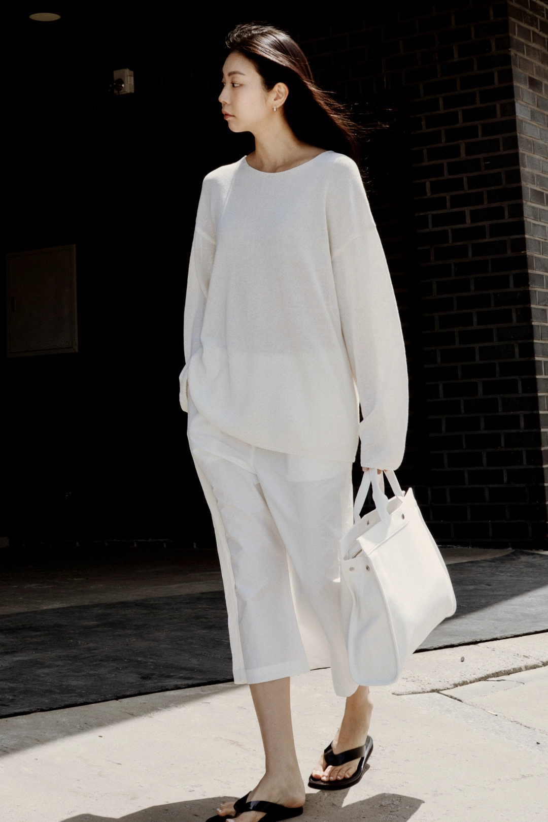 스앨더 44791_Breathable long-sleeve knit TW 상품 이미지 1