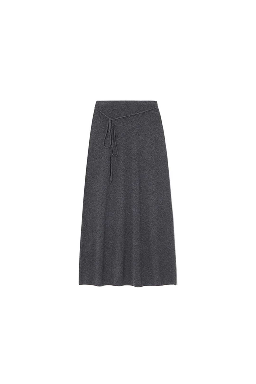 르917 MORO CASHMERE KNIT LONG SKIRT [DARK GREY] 상품 이미지 1