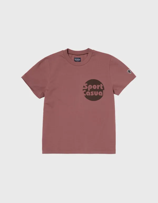 SPORT CASUAL 20S T-SHIRT (W) / Maroon