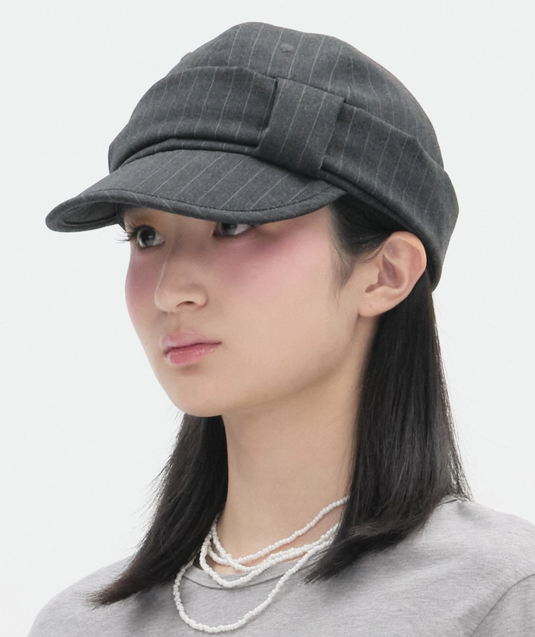 타입서비스 [3차] Striped Belted Cap [Charcoal] 상품 이미지 2