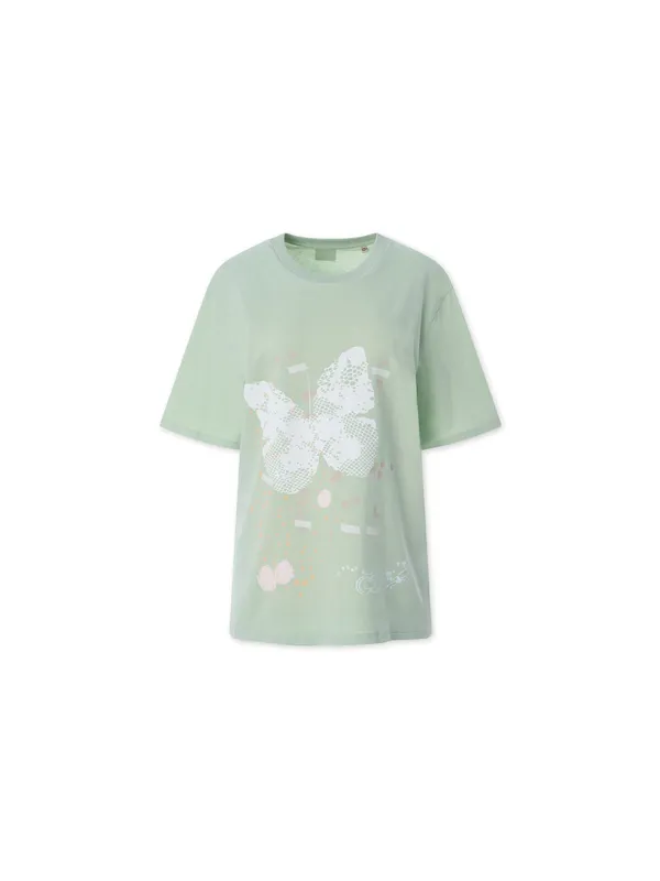 ✲3RD GRETA FLY T-SHIRTS MINT *예약배송