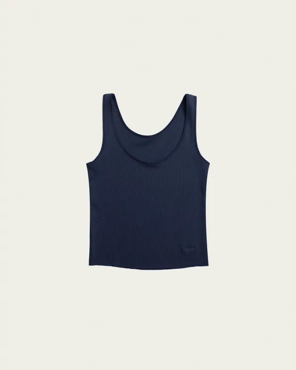 Dean Waffle Top - Navy