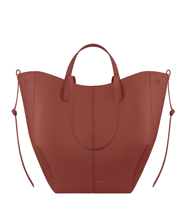 Cyme Tote(심 토트) - 테라코타 텍스처드