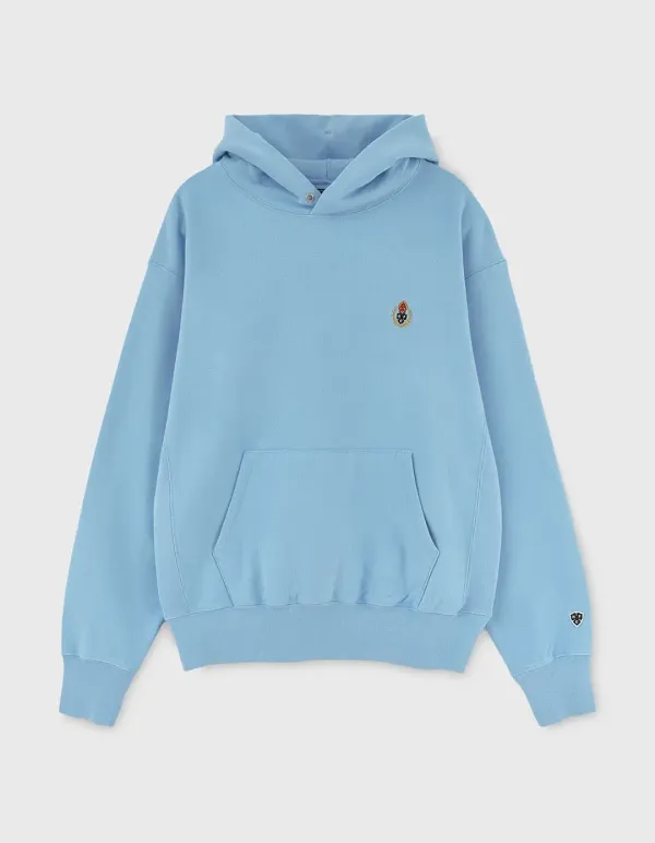 CREST 221 REVERSE HOODIE / Sky Blue