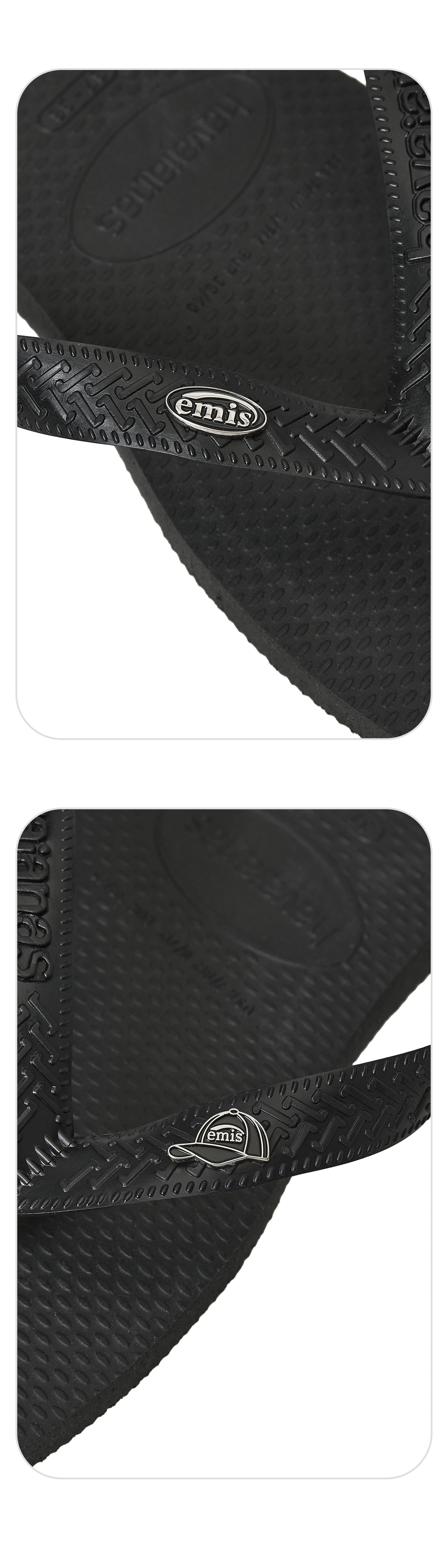 이미스 EMIS X HAVAIANAS FLIPFLOPS SET-BLACK 상품 이미지 3