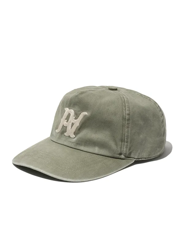 VTG Washed Dense PA Ball Cap_Olive Green
