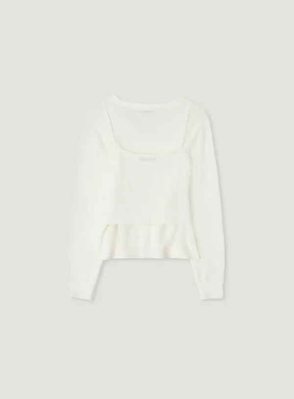 YURI CARDIGAN SET_IVORY