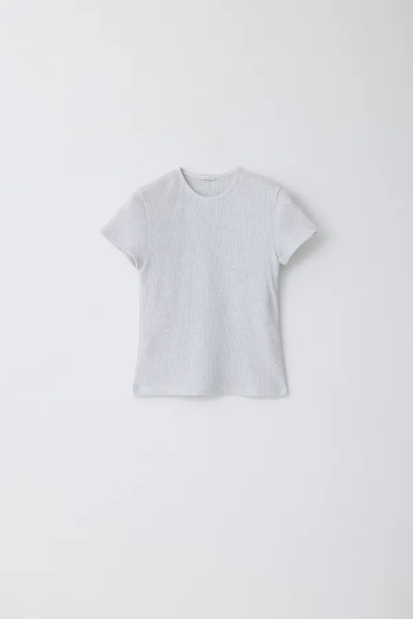 Breeze T-Shirts_White Melange