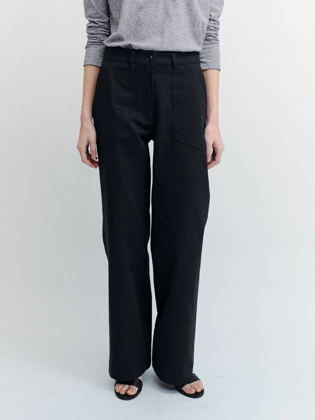 톨로 Cotton Fatigue Pants(Black) 상품 이미지 1