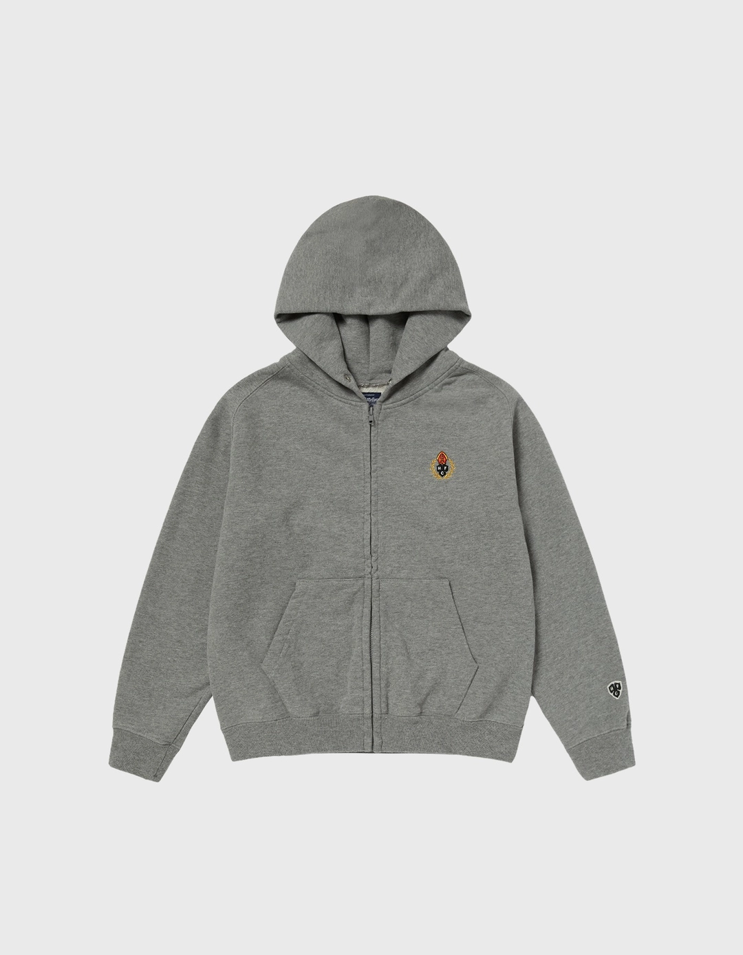 헤리티지플로스 CHILDREN WASHED 221 ZIP-UP HOODIE / M.Grey(16%) 상품 이미지 1