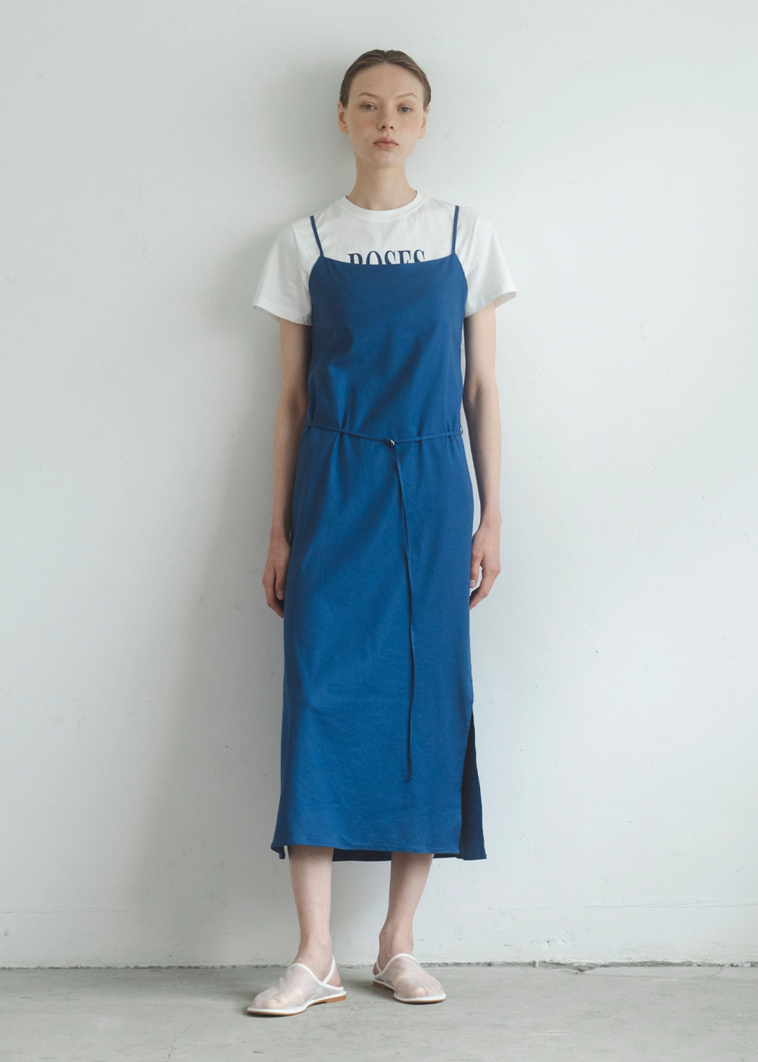 블루브릭 Linen slip dress (blue) 상품 이미지 1