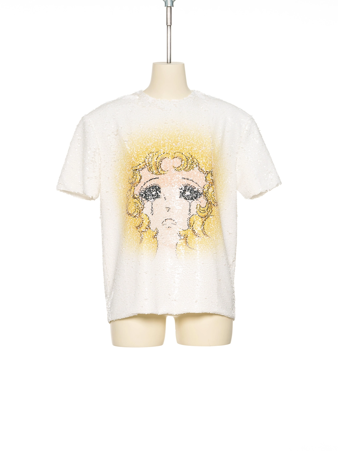 푸쉬버튼 FW25 CRYING GIRL SEQUIN TOP 상품 이미지 1