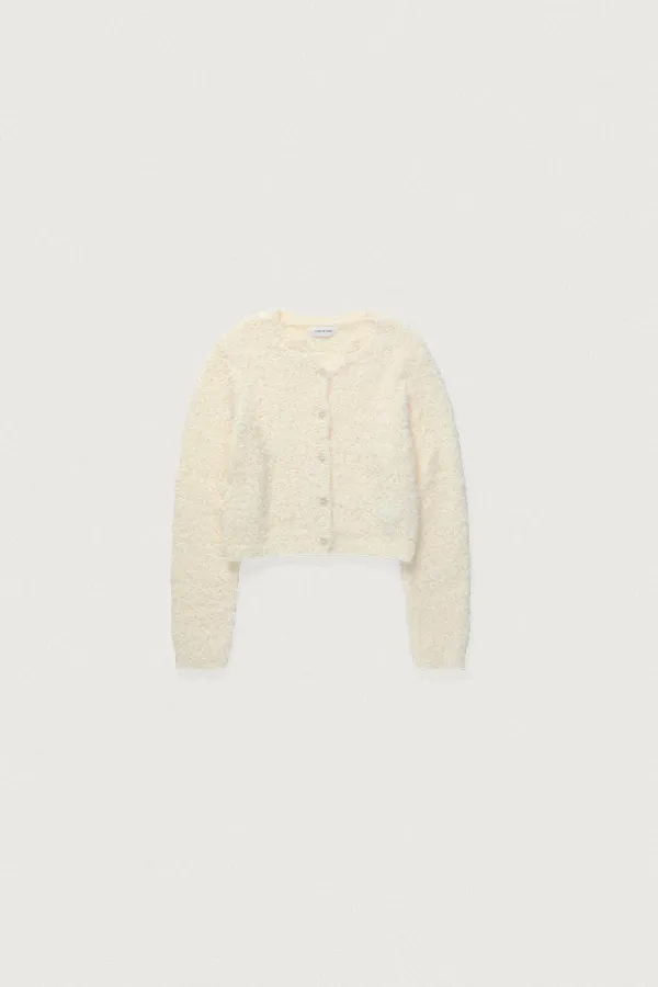 POISE CARDIGAN [CREAMY IVORY]