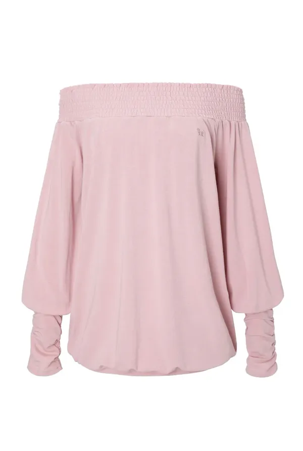 Bell shirring top