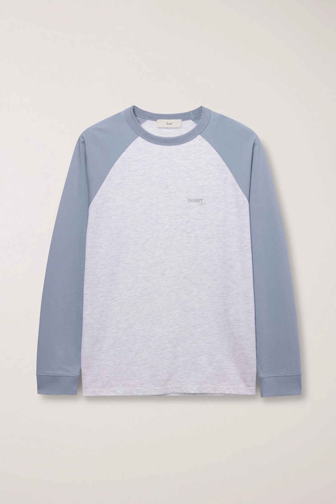던스트 UNISEX RAGLAN T-SHIRT SKY BLUE LIGHT MELANGE GREY_UDTS6A116B1 상품 이미지 1