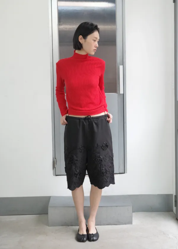 [ 8차 리오더 ] POPPY HALF PANTS [BLACK]