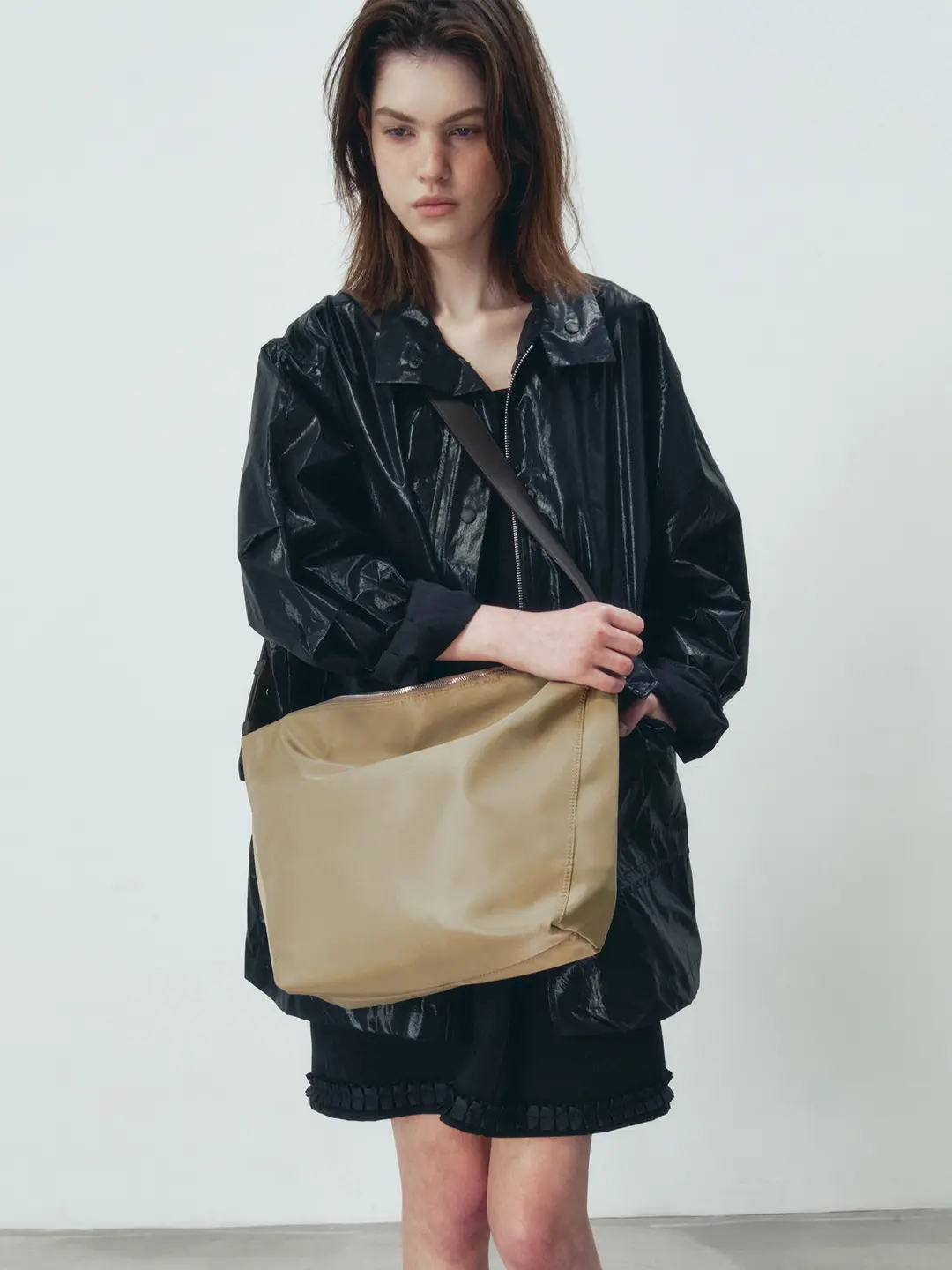리볼드 Nylon Stitch 2-Way Bag_(Beige) 상품 이미지 2