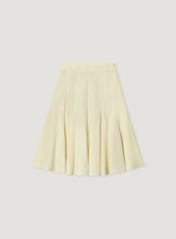 FLUTT FLARE SKIRT_VANILLA