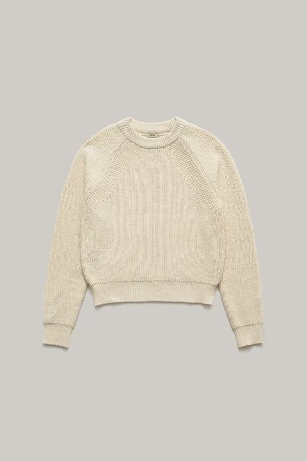 Hacci Round Knit