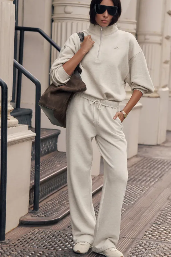 Accolade Straight Leg Sweatpant - Oatmeal Heather