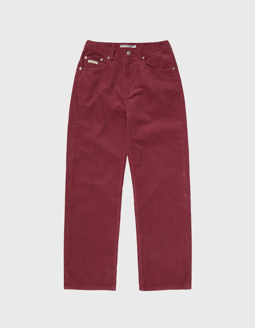 헤리티지플로스 CREST WASHED CORDUROY PANTS (W) / Burgundy 상품 이미지 1