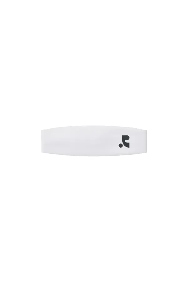 LOGO JERSEY HAIR BAND - WHITE