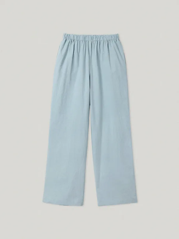 Teacup Cotton Pants Baby Blue