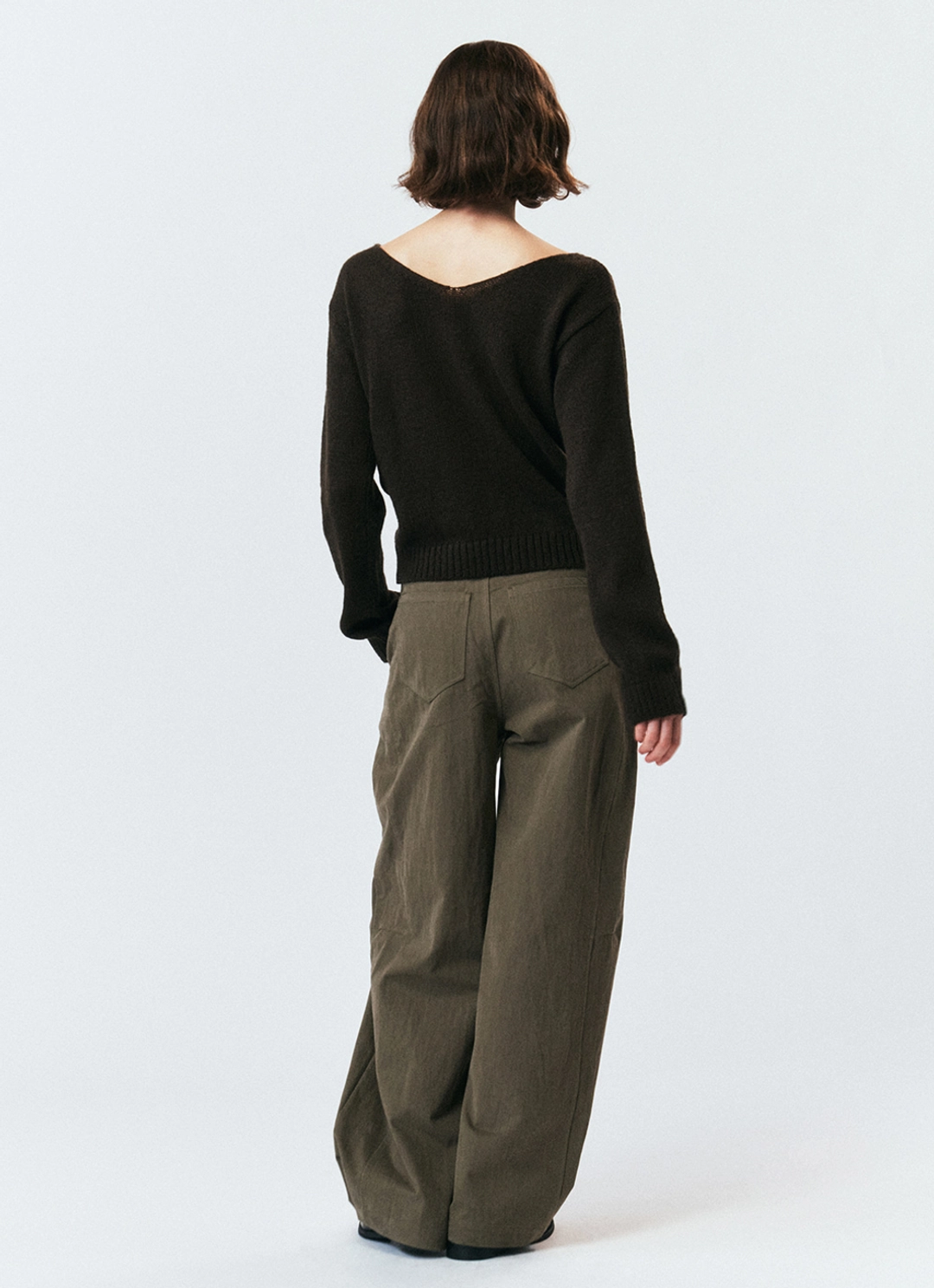 리볼드 [2차 리오더]Off-Shoulder Shirring NT_(Brown) 상품 이미지 3