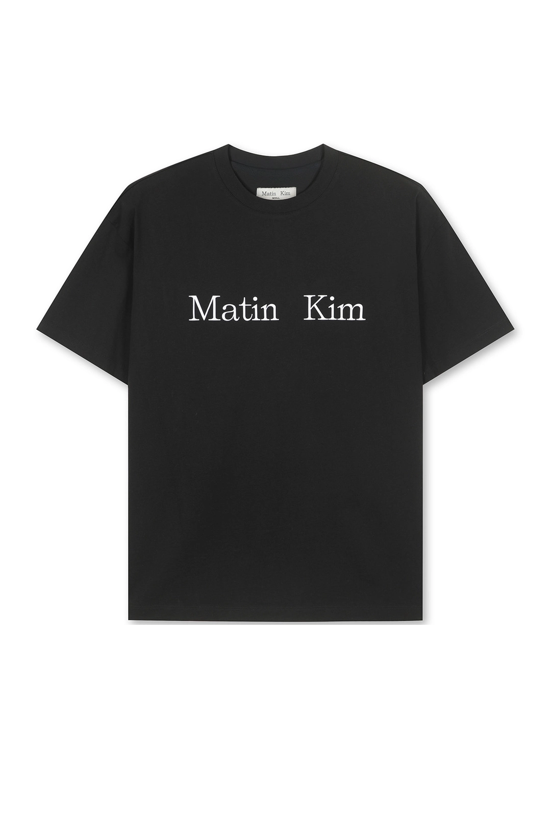 마뗑킴 MATIN KIM LOGO TOP IN BLACK 상품 이미지 1