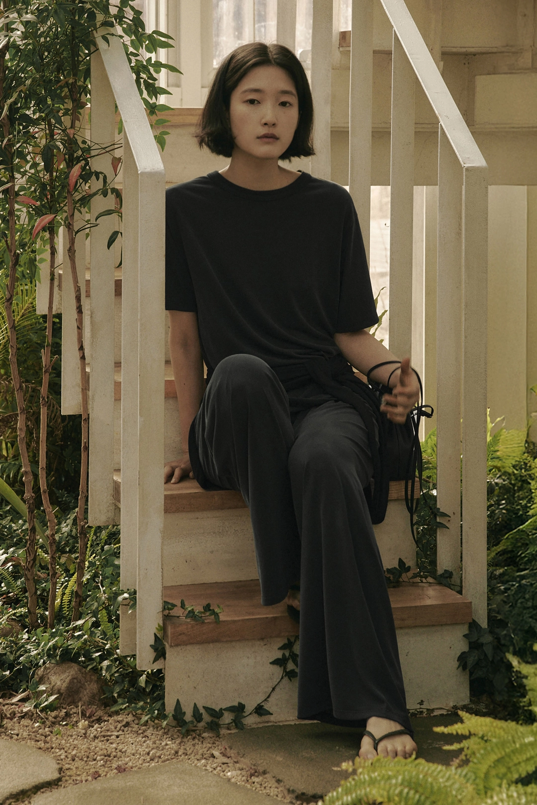 세이지먼트 EVELYN MODAL PANTS_BLACK 상품 이미지 2