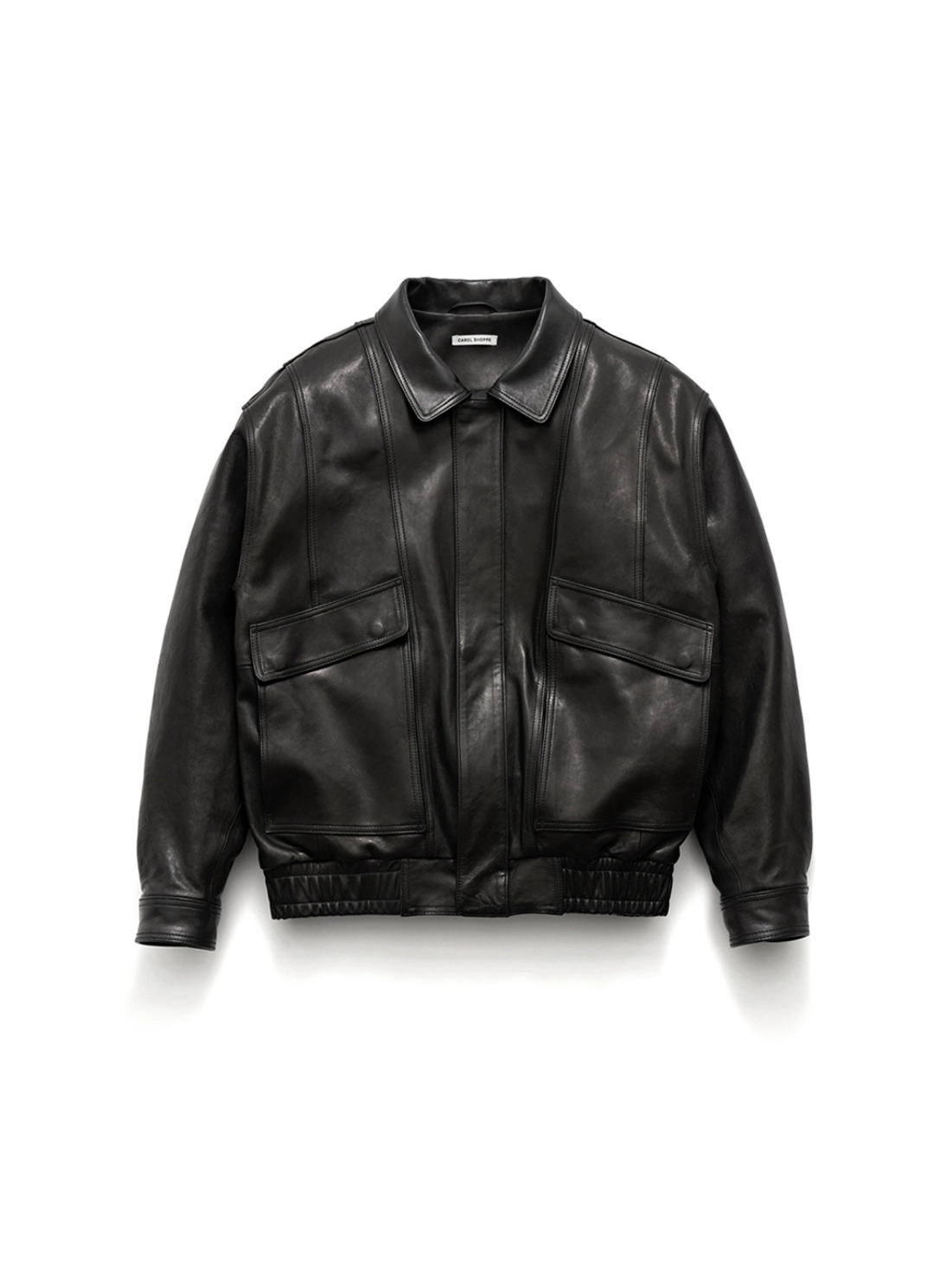 캐롤쇼페 DADDY LEATHER JACKET (light ver.) 상품 이미지 3