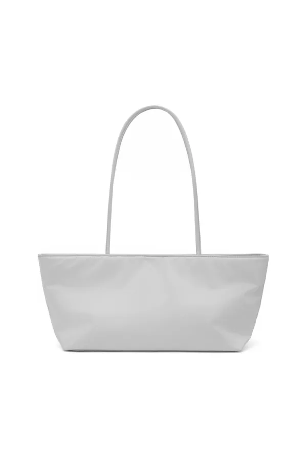 [5차] Nylon Baguette Shopper Bag Grey
