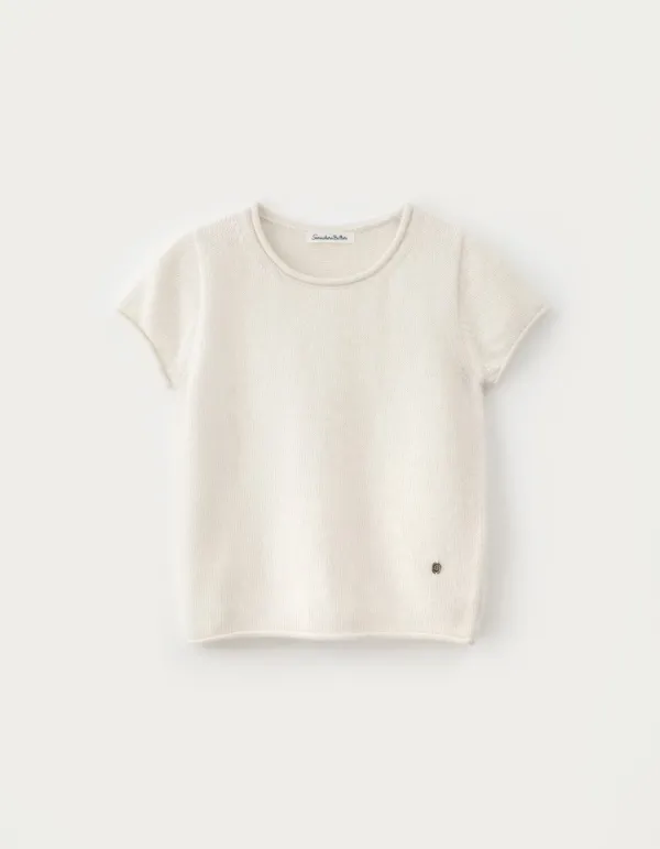 Angora Half Knit - Ivory