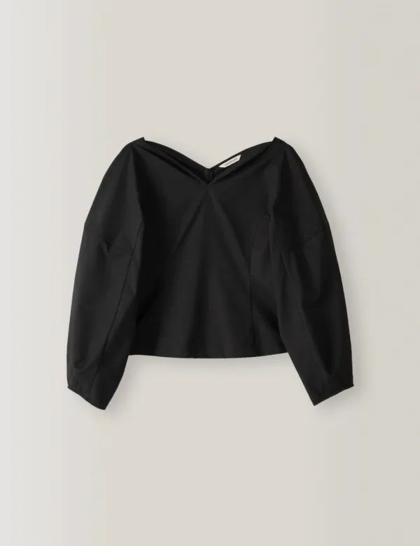 Selen Volume Blouse (Black)