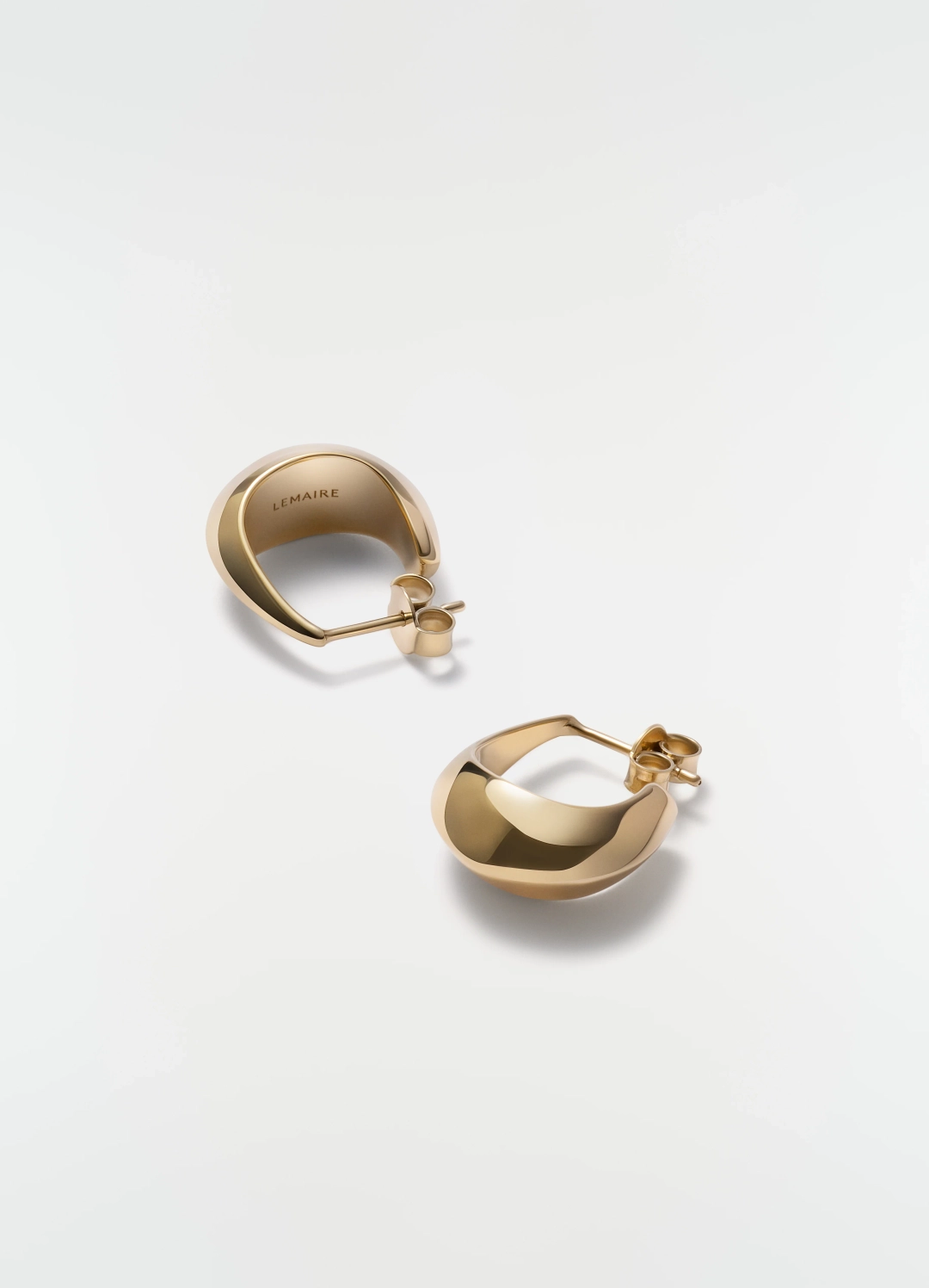 르메르 CURVED MINI DROP EARRINGS IN VERMEIL 상품 이미지 3